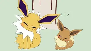 Eevee wants to imitate Jolteon who is cool and cute! | Pokémon Animation