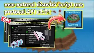 new natural disaster script one protocol. | go to pin comment to try the script enjoy