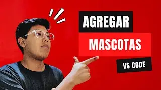 Agrega Mascotas a Visual Studio Code: Tutorial de vscode-pets