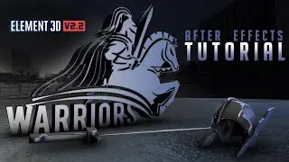 Exclusive Tutorial | Warrior Logo Intro Animation | After Effects | Element 3D