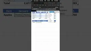 Excel Quick Tips - How to set absolute vs relative references to data tables in 