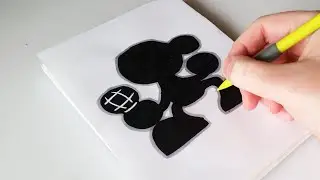Draw Mr Game and Watch Friday Night Funkin mod