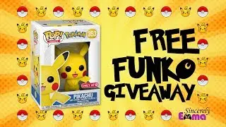 FREE Pikachu Funko POP Giveaway: Aug 2018