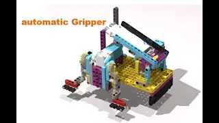 # Lego Spike Prime automatic Gripper moving device