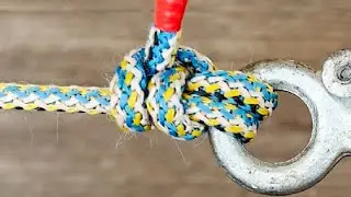Secrets of 5 KNOTS! How to tie a fast, secure knot, a hook loop? Knots for all occasions