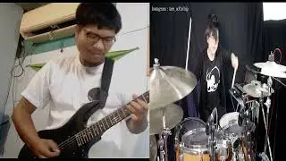 Pas Band - Jengah Guitar And Drum Cover ( Elco Susilo Dan Tarn Softwhip )