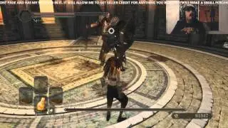 Dark Souls II - Bare Hand NG+4 Dragonrider kill with Vanquisher's Seal