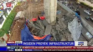 Satu Korban Ambruknya Tiang Penyangga Tol Becakayu Dioperasi