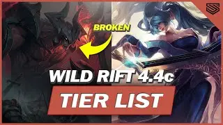 AATROX BACK IN THE META! SONA REWORK AND MORE 🔥WILD RIFT TIER LIST PATCH 4.4c