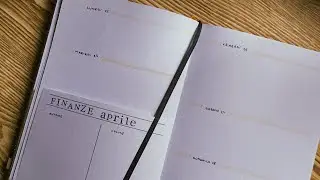 prepariamo la settimana nel bullet journal + visione delle finanze