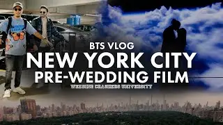 New York City Pre-Wedding Film | BTS Vlog with @hellodarlingfilms