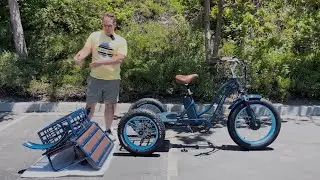 sixthreezero Electric Rickshaw Step by Step Assembly - How to Assemble EBike Rickshaw for Passengers
