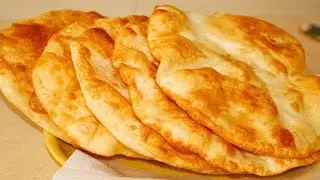 ТАКИЕ ВОЗДУШНЫЕ, ВКУСНЫЕ ЛЕПЕШКИ ЗА 10 МИНУТ НА СКОВОРОДЕ.  🔥 ЧАЛПАК НА РАМАДАН
