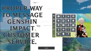 Proper Way to Message Genshin Impact Customer Service.