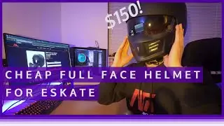 Budget ESK8 Full Face (Noblemantech Helmet First Impressions) | Eskate Reviews