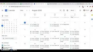 Post Zoom Link to Google Sheet