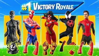 The Spider-Man Challenge in Fortnite!