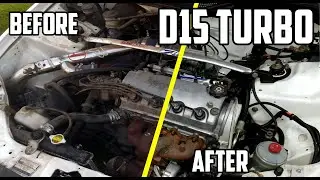 Fixing an Abandoned D15 Turbo Honda Civic EK Hatch