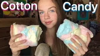 ASMR Cotton Candy Mukbang + TEA