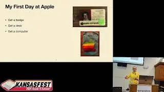 My history at Apple and a lot of shirts - Rich Williams (KansasFest/A24eVR 2024)