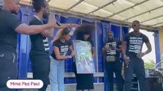 WEJDENE présente à la COMMÉMORATION pour ADAMA TRAORÉ !!!