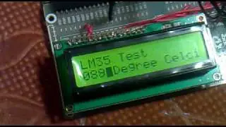 Interfacing LM35 Temperature Sensor with PIC18F4520 Microcontroller.