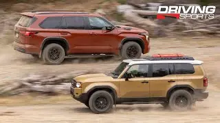2024 Toyota Sequoia TRD PRO vs Land Cruiser: Shootout!