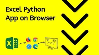 Convert an Excel Sheet to a Python App Directly on the Browser