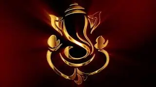 Ganesha Introduction Animated Video for Wedding Invitations | Shri Ganesh Animation Video Background