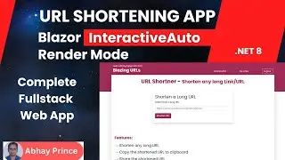 Build an App with Blazor Interactive Auto Render Mode - Complete Full-stack App from Scratch to End