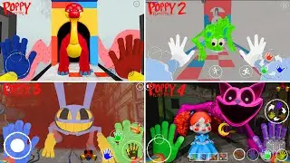 Watch All The New Jumpscares In Poppy Playtime 1-2-3-4 Mobile Full Game( Bron And JaxOver )#18