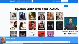 Django Music Web Application