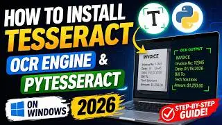 How to Install Tesseract OCR & PyTesseract on Windows (2026) ✅ Step-by-Step || Titan Spy ||