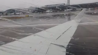 American Eagle (Mesa) Bombardier CRJ-900 [N928LR] pushback, start up, and takeoff from PDX