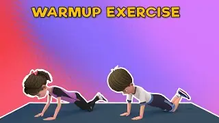 WARM UP EXERCISES FOR KIDS | Kids Exercise
