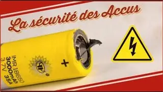 [IMPORTANT] : Règles de sécurité concernant les accus
