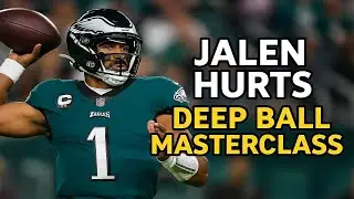 Jalen Hurts Deep Ball Masterclass – Every Downfield Completion in 2024