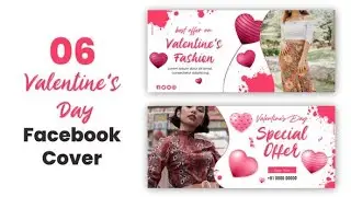 Valentine Day Facebook Cover | AFter Efefct template Free Download BY HM Mazaharul |