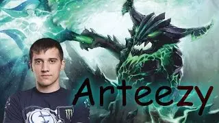 Dota 2. Arteezy plays Outword Devourer 6.86
