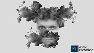Ink Smoke Face Effect in Photoshop | Photoshop Manipulation | Photoshop Tutorial