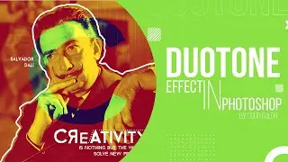 Duotone Photo Effect in Photoshop by using Solid Color|Graphic Design