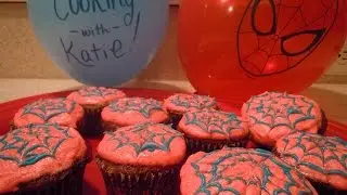 How To: Spiderman Cupcakes! | FromVAtoCA