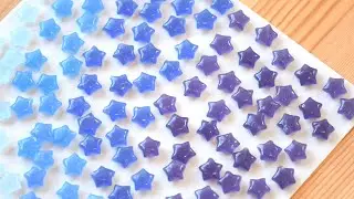 ラッキースターキャンドル作り。diy craft luckystar candle