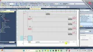 MITSUBISHI PLC WORK 3 [ CREATED PROGRAM FOR MASTER IN MODBUS  SERIAL COMMUNICATION].