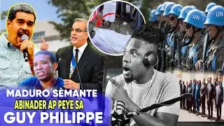 bandi tire prezidan tranzisyon an 🙆‍♂️ onu debake maduro menase abidader pral gen kouri guy phillipe