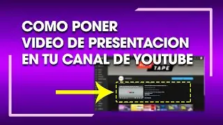 HOW TO ADD A PRESENTATION VIDEO TO YOUR YOUTUBE CHANNEL 2022