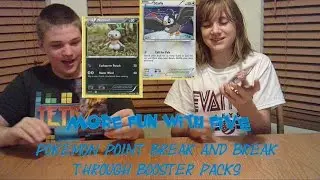 Pokemon Point Break and Break Through Booster Packs