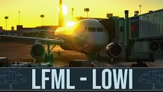 🔴 LFML to LOWI: Farewell Flight in MSFS 2020 with Fenix A320 - Last Call Before MSFS 2024!