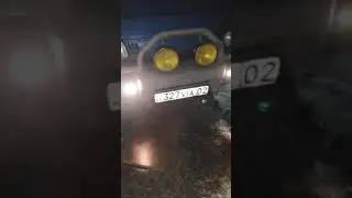 Подключение от гениратора и установка противотуманых фонарей на делику кирпич. Часть 5