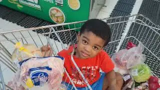 A Day with Chima Ep 5 - learning how to do Groceries in the Philippines